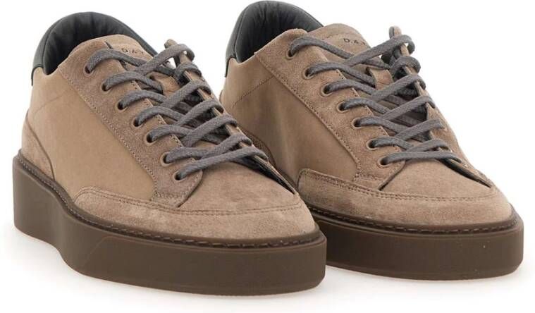 D.a.t.e. Bruine Sneakers voor Mannen Brown Heren