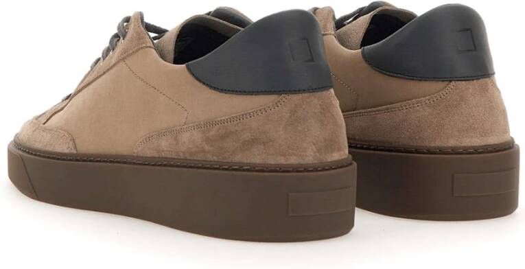 D.a.t.e. Bruine Sneakers voor Mannen Brown Heren