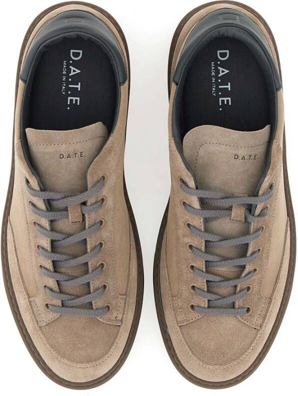 D.a.t.e. Bruine Sneakers voor Mannen Brown Heren