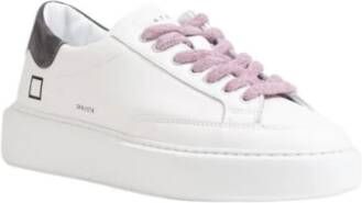 D.a.t.e. Casual Leren Sneaker Dames Collectie White Dames