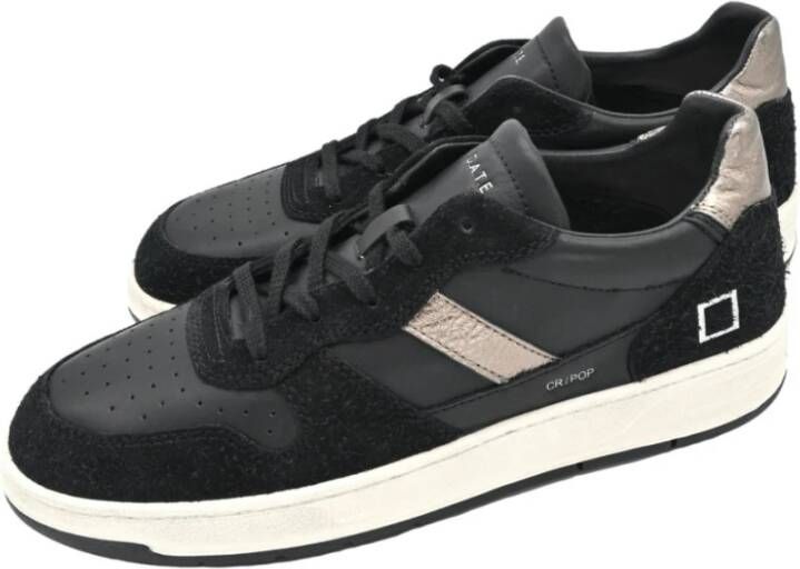 D.a.t.e. Court 2.0 Pop Black Sneakers Black Heren