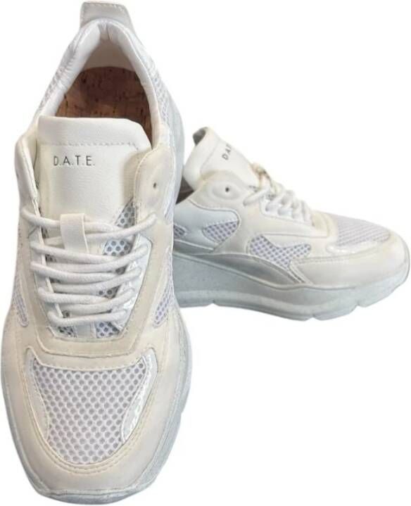 D.a.t.e. Eco-Vegan Stijlvolle Sneakers White Dames