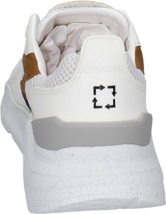 D.a.t.e. Fuga Sneakers in textiel voor mannen White Heren