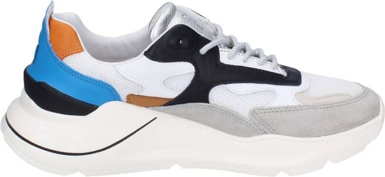 D.a.t.e. Fuga Textiel Sneakers voor Mannen Multicolor Heren