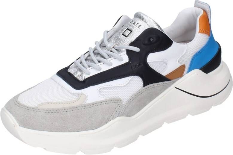 D.a.t.e. Fuga Textiel Sneakers voor Mannen Multicolor Heren