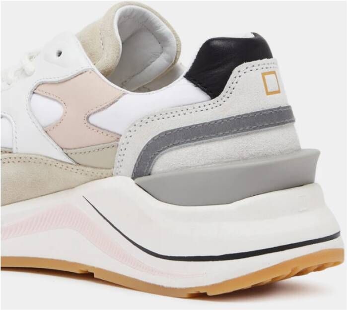 D.a.t.e. Gekleurde Leren Sneakers Multicolor Dames