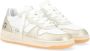 D.a.t.e. Gelamineerde Witte Platino Court Sneakers White Dames - Thumbnail 2