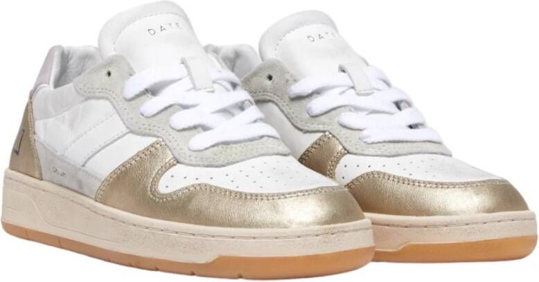 D.a.t.e. Gouden Sneakers Beige Dames