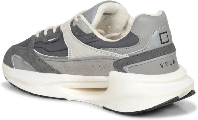 D.a.t.e. Grijze Sneakers voor Mannen Gray Heren