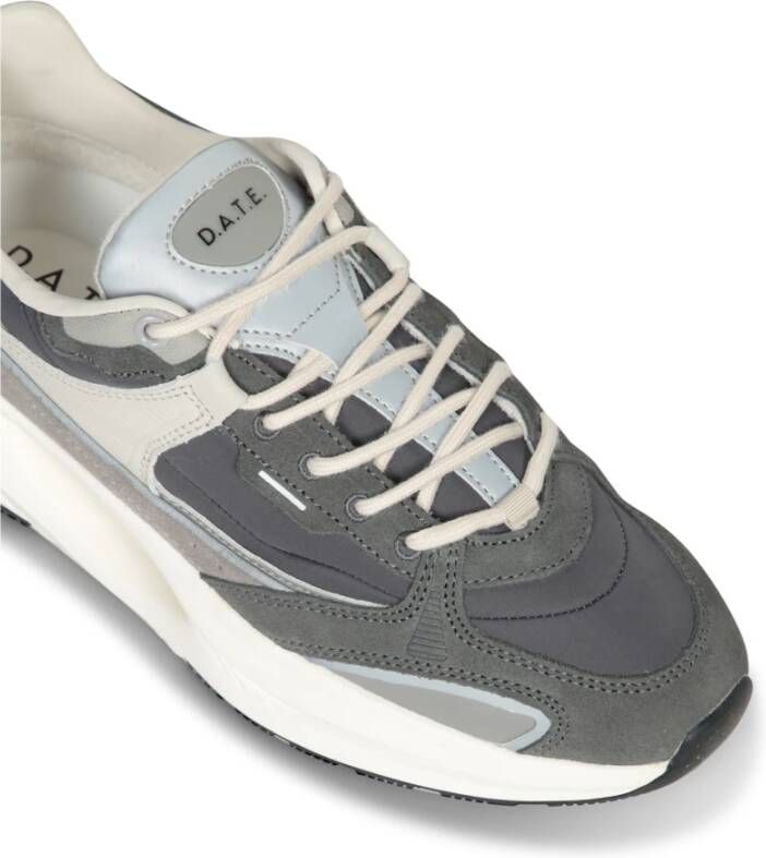 D.a.t.e. Grijze Sneakers voor Mannen Gray Heren