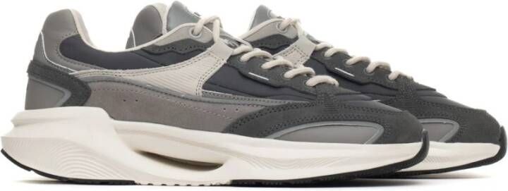 D.a.t.e. Grijze Vela Sneakers Gray Heren