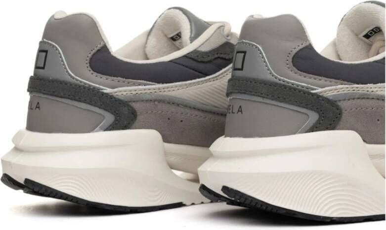 D.a.t.e. Grijze Vela Sneakers Gray Heren