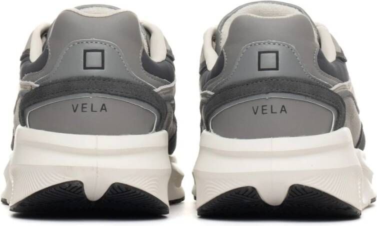 D.a.t.e. Grijze Vela Sneakers Gray Heren