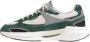 D.a.t.e. Heren Leren Sneakers Herfst Winter Collectie Green Heren - Thumbnail 3