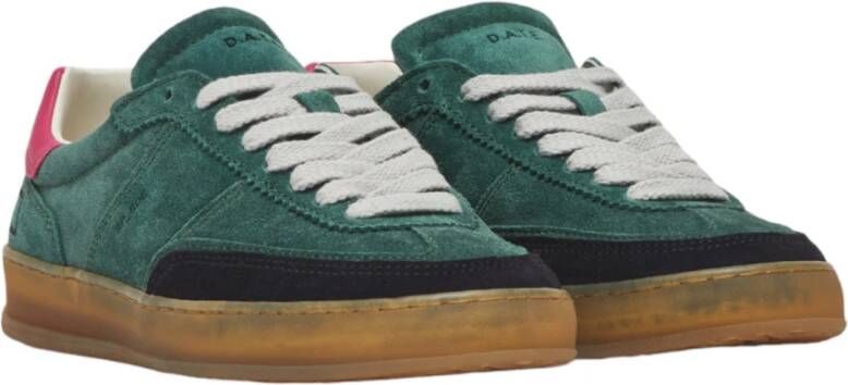 D.a.t.e. Groene Sneakers voor een stijlvolle look Green Dames