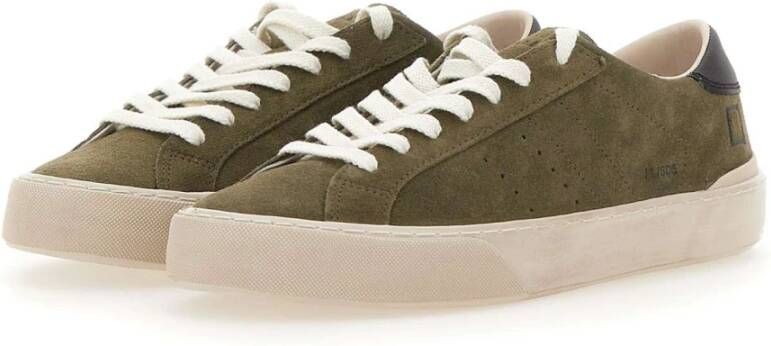 D.a.t.e. Groene Sneakers voor Mannen Green Heren