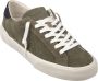 D.a.t.e. Groene Suède Lage Top Trainers Green Heren - Thumbnail 2