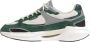 D.a.t.e. Heren Leren Sneakers Herfst Winter Collectie Green Heren - Thumbnail 2