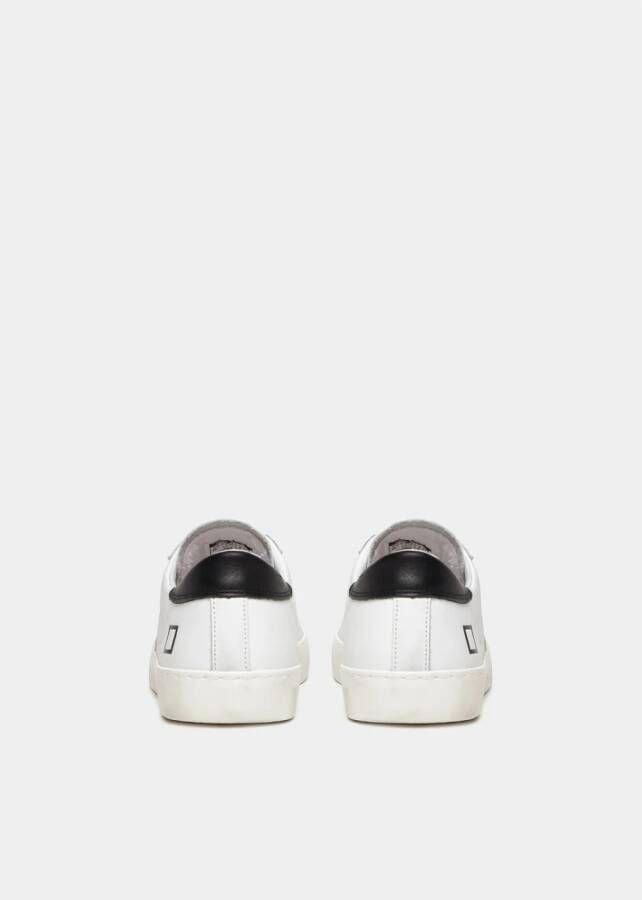 D.a.t.e. Hillow Calf Leren Sneakers White Heren