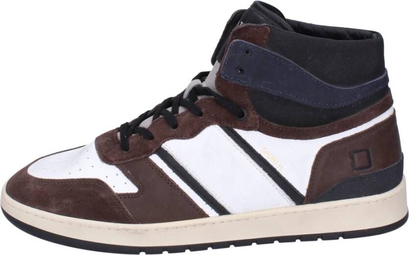 D.a.t.e. Hoge Suède Heren Sneakers Brown Heren