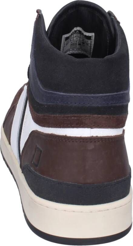 D.a.t.e. Hoge Suède Heren Sneakers Brown Heren