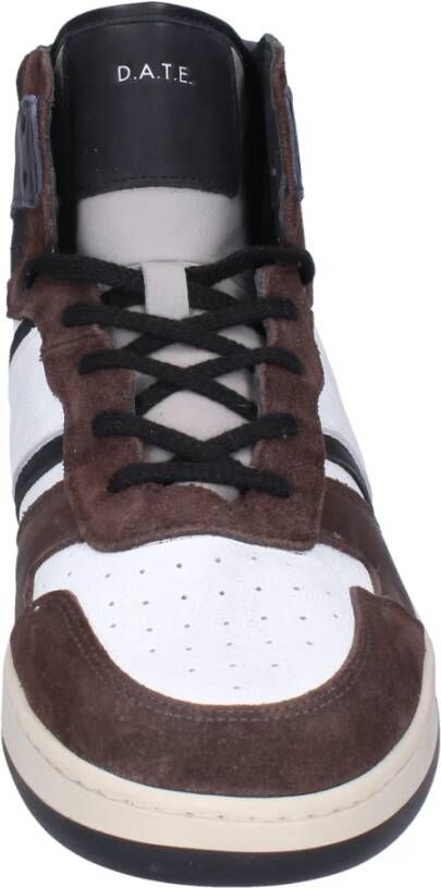 D.a.t.e. Hoge Suède Heren Sneakers Brown Heren