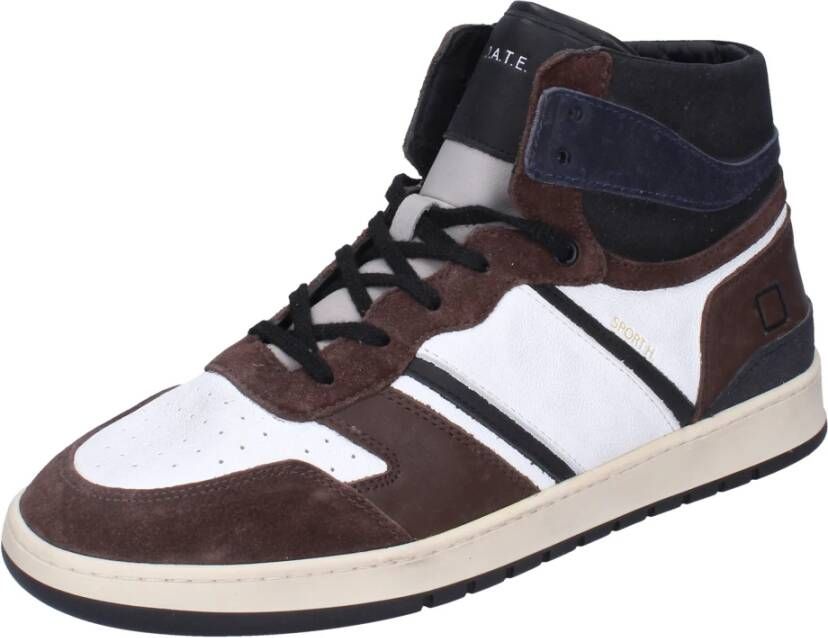 D.a.t.e. Hoge Suède Heren Sneakers Brown Heren