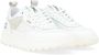 D.a.t.e. Hybride Technische Stof en Leren Sneaker White Dames - Thumbnail 2