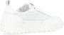 D.a.t.e. Hybride Technische Stof en Leren Sneaker White Dames - Thumbnail 5