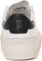 D.a.t.e. Kalfssneakers met veters en contrastdetails White Dames - Thumbnail 4