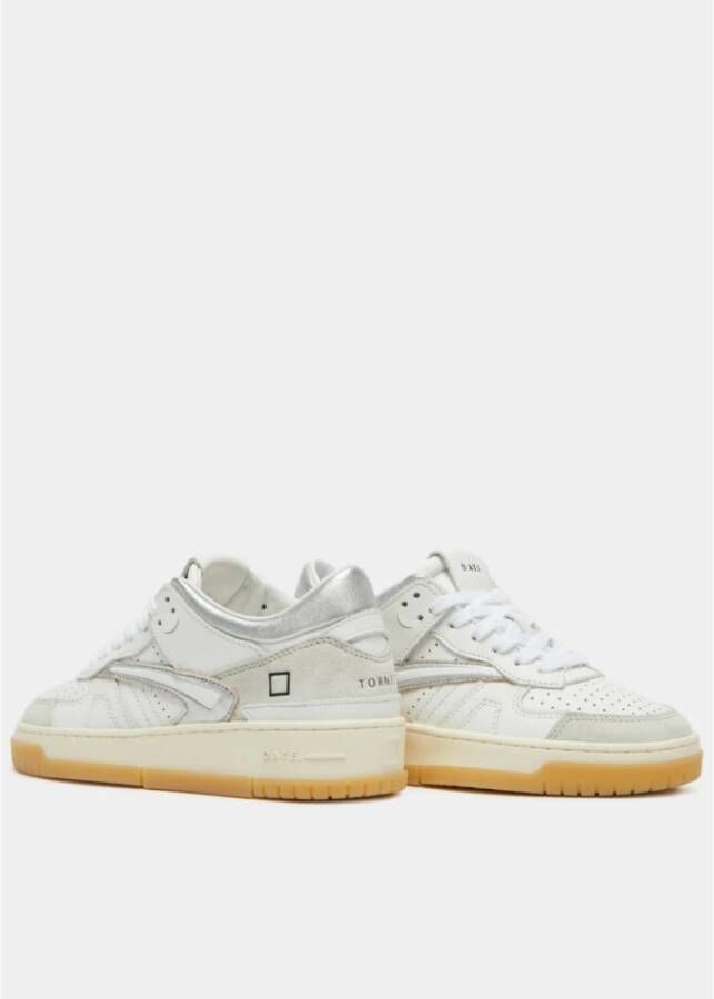 D.a.t.e. Klassieke Leren Sneakers White Dames