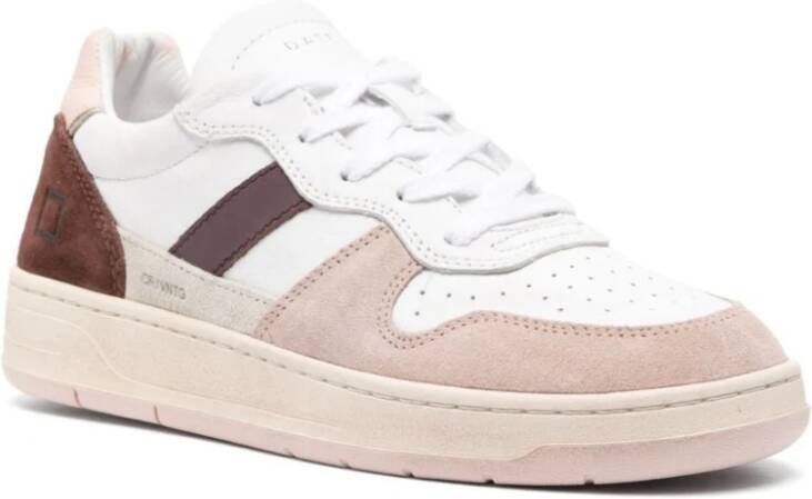 D.a.t.e. Kleur-Blok Sneakers met Contrasterende Hiel Multicolor Dames