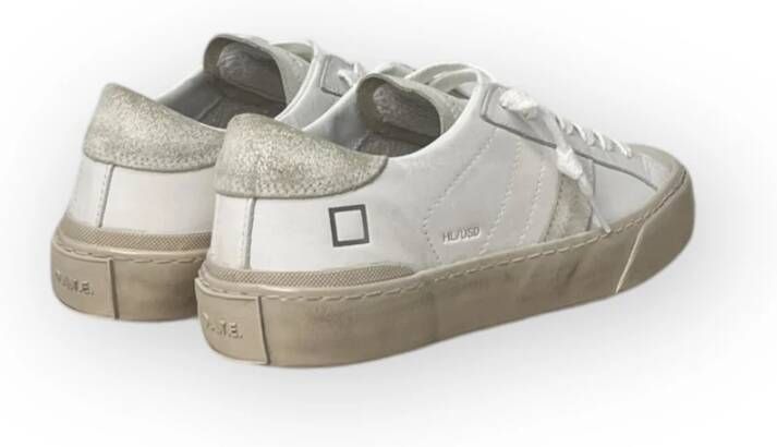 D.a.t.e. Lage Gebruikte Hill Sneakers White Dames