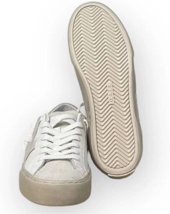 D.a.t.e. Lage Gebruikte Hill Sneakers White Dames