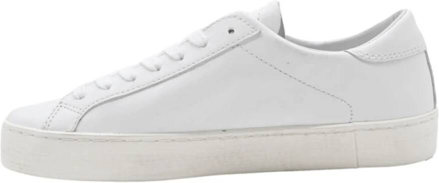 D.a.t.e. Lage Kalf Witte Sneakers White Dames