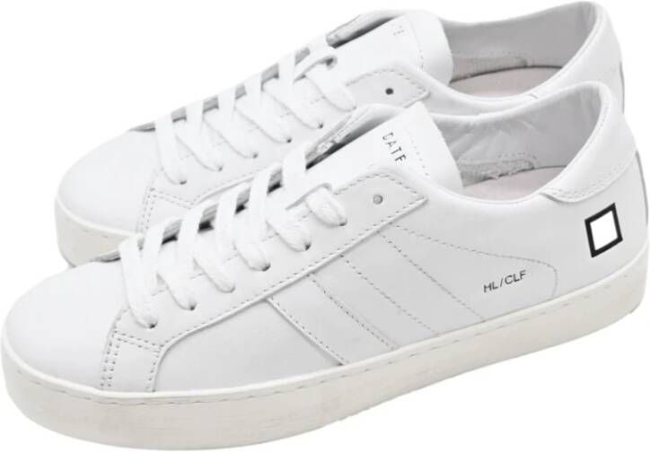 D.a.t.e. Lage Kalf Witte Sneakers White Dames