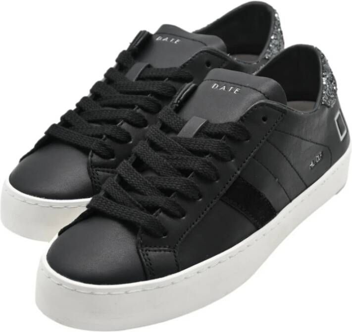 D.a.t.e. Lage Kalf Zwarte Sneakers Black Heren