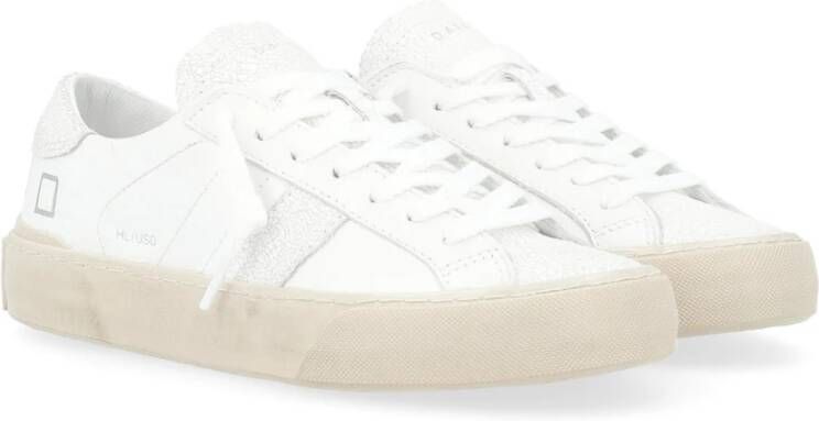 D.a.t.e. Lage Witte Sneakers White Dames