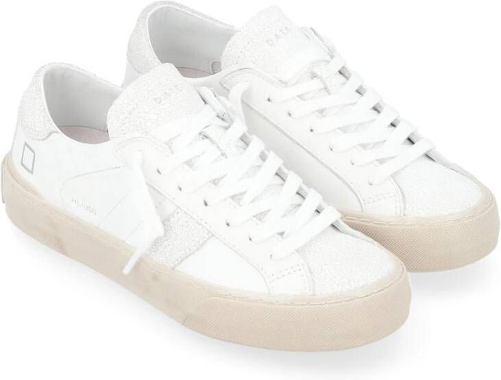 D.a.t.e. Lage Witte Sneakers White Dames