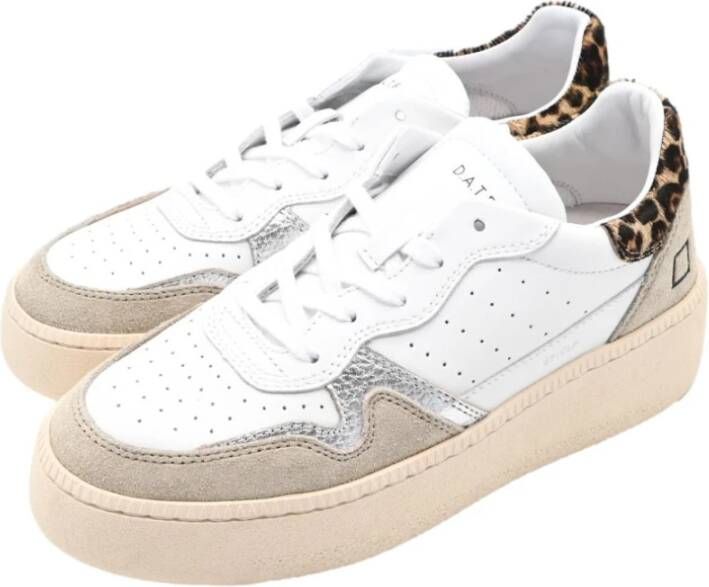 D.a.t.e. Leopard Print Sneakers Step Calf Multicolor Heren