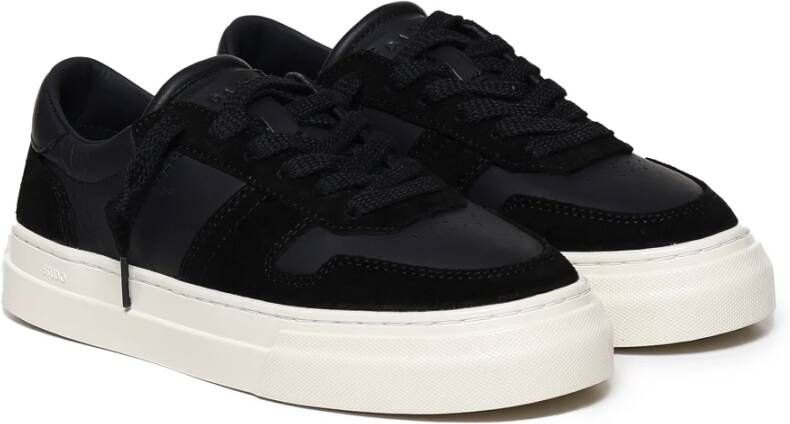 D.a.t.e. Leren en Suède Studio Sneakers Black Dames