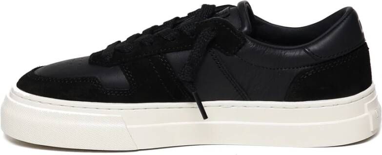 D.a.t.e. Leren en Suède Studio Sneakers Black Dames