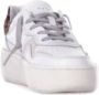 D.a.t.e. Leren Logo Sneakers Geperforeerde Details White Dames - Thumbnail 6