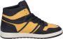 D.a.t.e. Leren Night Sneakers voor Mannen Yellow Heren - Thumbnail 3