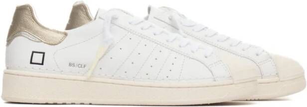 D.a.t.e. Leren Sneakers Base Calf White Dames