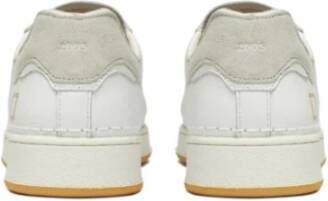 D.a.t.e. Leren Sneakers Base Calf White Heren