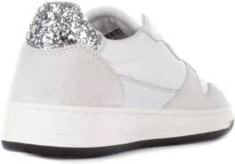 D.a.t.e. Leren Sneakers met Logo Detail Multicolor Dames