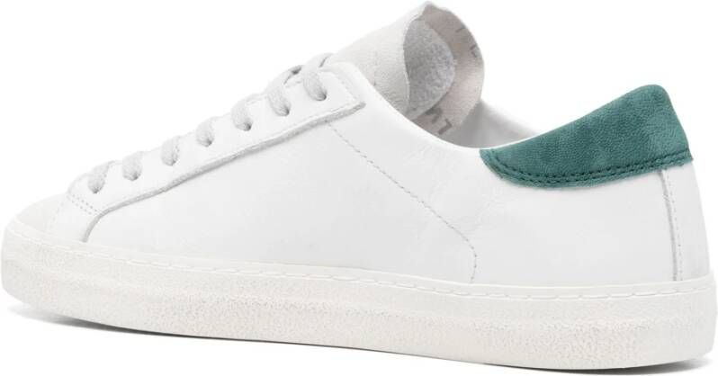 D.a.t.e. Leren sneakers met suède details White Heren