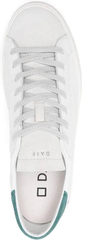 D.a.t.e. Leren sneakers met suède details White Heren