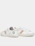 D.a.t.e. Leren Sneakers Ronde Neus Katoenen Veters White Dames - Thumbnail 11